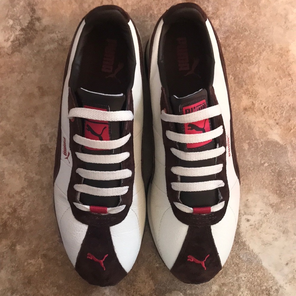 Puma Turin Very gently used size 8 leather/suede